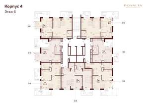 1-к квартира, вторичка, 48м2, 6/9 этаж