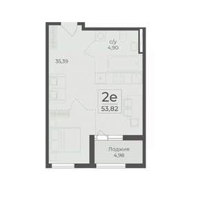 2-к квартира, вторичка, 54м2, 4/18 этаж