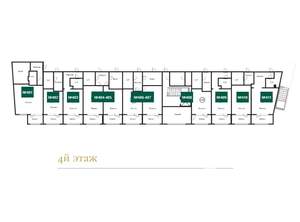 2-к квартира, строящийся дом, 83м2, 4/5 этаж