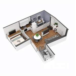 2-к квартира, вторичка, 62м2, 3/11 этаж