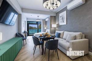 Студия квартира, вторичка, 36м2, 4/6 этаж