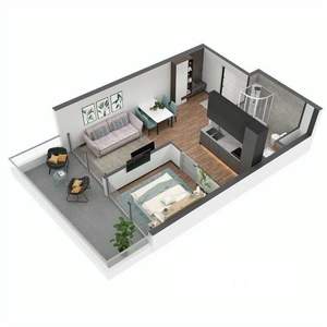 2-к квартира, вторичка, 61м2, 9/11 этаж