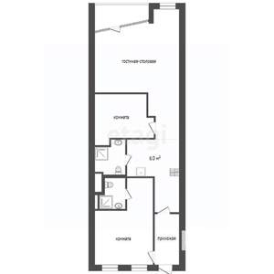 3-к квартира, вторичка, 91м2, 3/6 этаж