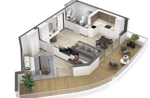 2-к квартира, вторичка, 79м2, 3/11 этаж