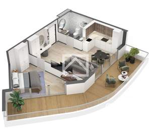 2-к квартира, вторичка, 71м2, 8/11 этаж