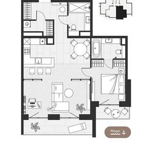 1-к квартира, вторичка, 89м2, 2/9 этаж
