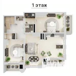 4-к квартира, вторичка, 283м2, 18/19 этаж