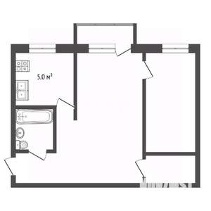 2-к квартира, вторичка, 100м2, 1/1 этаж