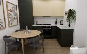 1-к квартира, строящийся дом, 40м2, 5/15 этаж