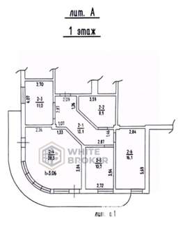 3-к квартира, вторичка, 116м2, 1/5 этаж