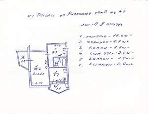 1-к квартира, вторичка, 39м2, 2/9 этаж
