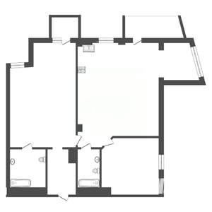 2-к квартира, вторичка, 76м2, 3/4 этаж