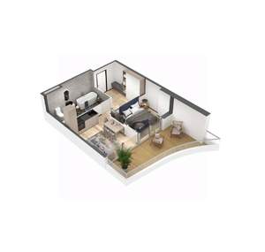 1-к квартира, вторичка, 51м2, 10/11 этаж