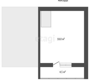 2-к квартира, вторичка, 60м2, 2/3 этаж