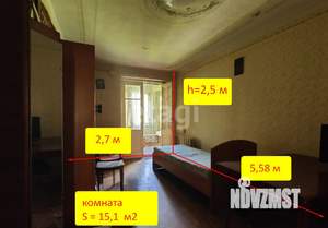 1-к квартира, вторичка, 37м2, 4/5 этаж