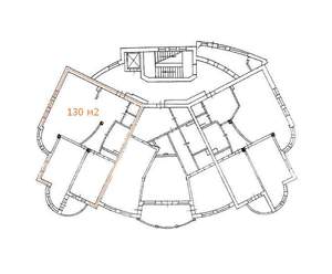 3-к квартира, вторичка, 130м2, 2/6 этаж