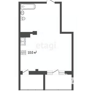 2-к квартира, вторичка, 52м2, 4/6 этаж