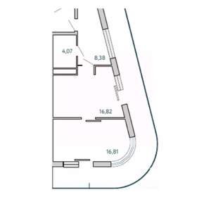 2-к квартира, вторичка, 78м2, 8/10 этаж