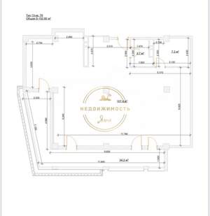 3-к квартира, вторичка, 152м2, 10/11 этаж