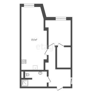 2-к квартира, вторичка, 53м2, 5/7 этаж