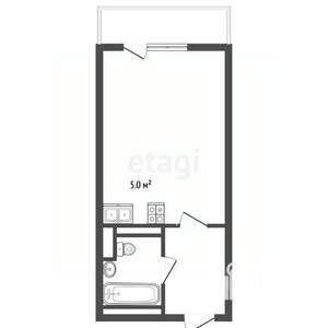 Студия квартира, вторичка, 32м2, 8/10 этаж