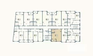 Студия квартира, вторичка, 51м2, 8/9 этаж