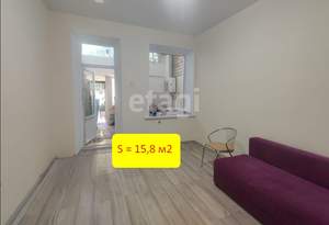 1-к квартира, вторичка, 28м2, 1/2 этаж