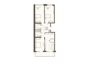 3-к квартира, вторичка, 102м2, 9/22 этаж