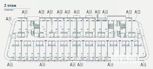 1-к квартира, вторичка, 59м2, 6/9 этаж