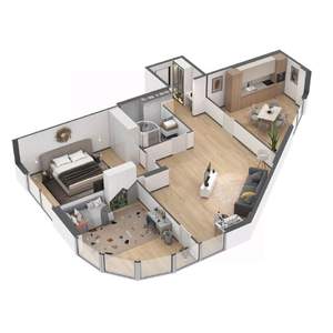 3-к квартира, строящийся дом, 241м2, 1/6 этаж