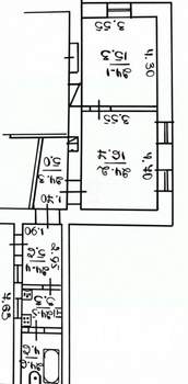 2-к квартира, вторичка, 50м2, 2/3 этаж