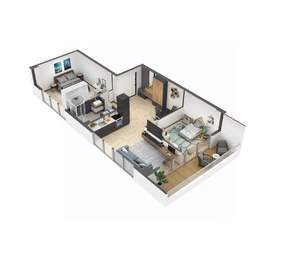 2-к квартира, вторичка, 67м2, 1/8 этаж