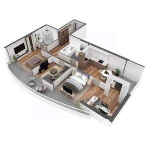 3-к квартира, строящийся дом, 118м2, 9/11 этаж