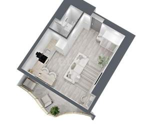 Студия квартира, вторичка, 31м2, 5/8 этаж