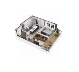 1-к квартира, вторичка, 48м2, 10/11 этаж