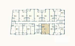 Студия квартира, вторичка, 51м2, 8/9 этаж