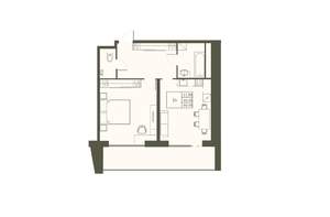 1-к квартира, вторичка, 61м2, 5/22 этаж