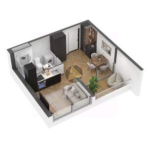 1-к квартира, вторичка, 34м2, 8/11 этаж