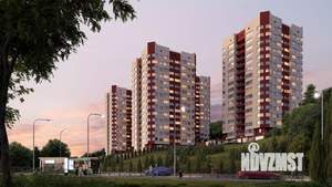 2-к квартира, строящийся дом, 64м2, 12/17 этаж