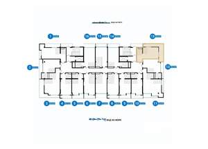 1-к квартира, вторичка, 52м2, 5/8 этаж