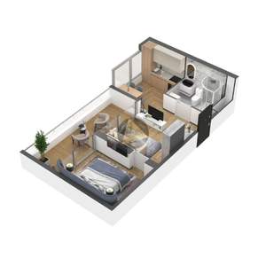 2-к квартира, вторичка, 51м2, 10/11 этаж