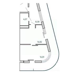 2-к квартира, вторичка, 78м2, 4/10 этаж