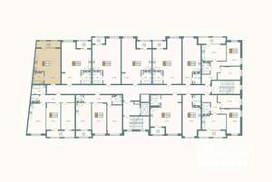 Студия квартира, вторичка, 55м2, 9/9 этаж