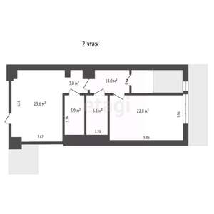 3-к квартира, вторичка, 158м2, 1/5 этаж