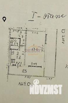1-к квартира, вторичка, 40м2, 1/5 этаж