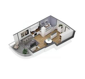 1-к квартира, вторичка, 43м2, 10/11 этаж