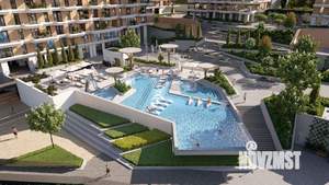 2-к квартира, строящийся дом, 57м2, 4/6 этаж