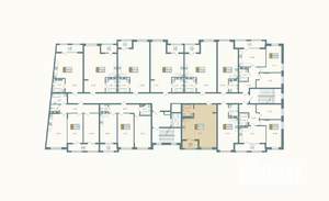 Студия квартира, вторичка, 51м2, 6/9 этаж