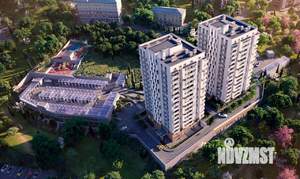 2-к квартира, строящийся дом, 66м2, 13/16 этаж