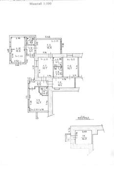 5-к квартира, вторичка, 115м2, 1/2 этаж